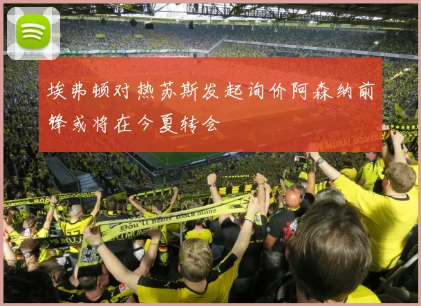 埃弗顿对热苏斯发起询价阿森纳前锋或将在今夏转会